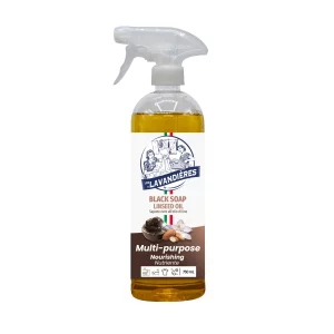 Degresant universal cu pulverizator sapun negru, Les Lavandiers, 750ml