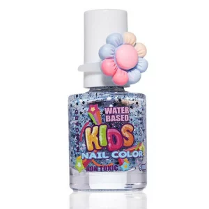 Oja copii pe baza de apa 9 ml, Manoard, albastru glitter