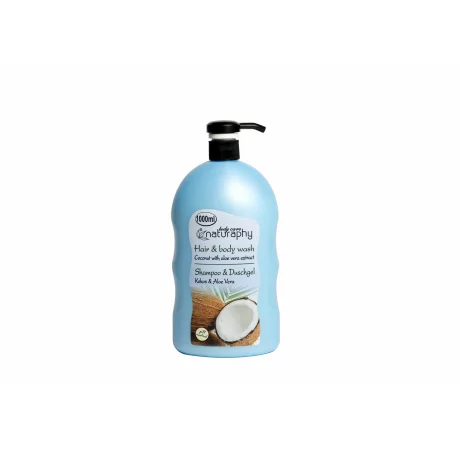 Sampon si gel de dus cu Cocos si Aloe Vera 1000ml