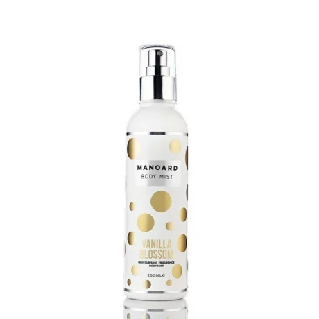 Spary de corp, Body Mist, Vanilla Blossom, Manoart, 250 ml