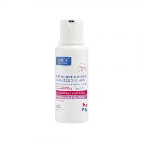 Sapun lichid intim pentru fetite 3-14 ani cu musetel Davaj, 250ml