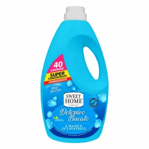 Detergent lichid pentru rufe Sweet Home Blue Marine, 40 spalari, 2000 ml