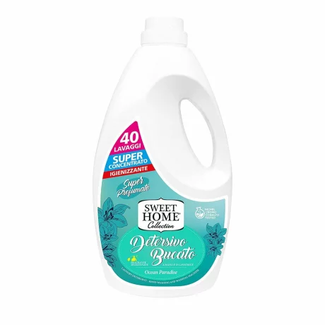 Detergent lichid pentru rufe Sweet Home Ocean Paradise, 40 spalari, 2000 ml