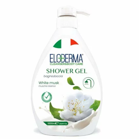Gel de Dus Eloderma Mosc Alb, 1000ml