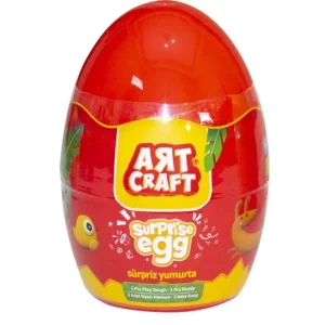Ou cu Surprize Art Craft, Include Pasta Modelatoare, 3Forme pentru Modelat, Stimuleaza Imaginatia si Creativitatea, 3 ani+, Multicolor