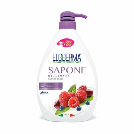 Sapun lichid Eloderma Fructe Rosii, 1000ml