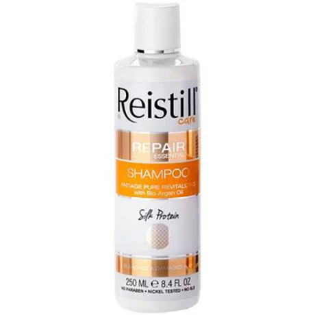 Repair Essential - Sampon restructurant si revitalizant cu ulei bio de argan, 250ml, Reistill