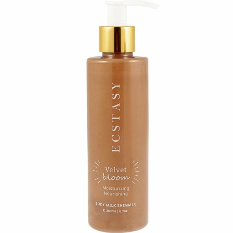 Lapte stralucitor pentru corp, Ecstasy, Velvet Bloom, 200 ml