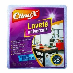 Lavete universale vascoza Clinox, 33*36cm, 5 buc/set