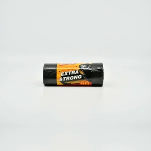 Saci menajeri Clinox Extra Strong 35l/ 50 buc, negri