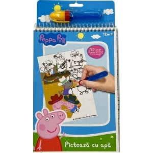 Set picteaza cu apa - Peppa Pig