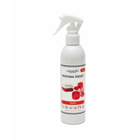 Spray parfum pentru textile Camomilla Ruby, 250 ml, aroma intensa, aplicare usoara