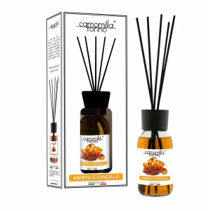 Difuzor de parfum, &quot;Camomilla Torino&quot;, Ambra e Sandalo, 125ml, Linea Bianca