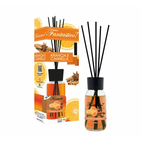 Odorizant camera FANTASTICO, portocala si scortisoara, 50 ml