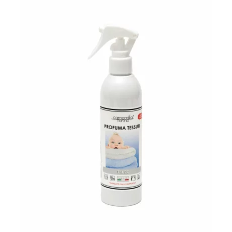 Parfum cu pulverizator pentru textile si ambient Camomilla, 250 ml, aroma de talc si musetel