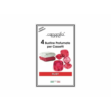 Odorizant dulap Camomilla, set 4 buc, Ruby