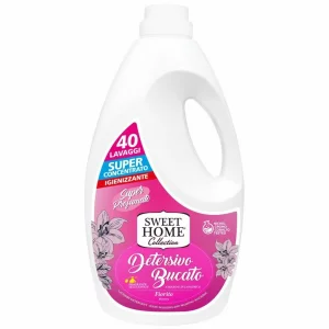 Detergent lichid pentru rufe Sweet Home Floral, 40 spalari, 2000 ml