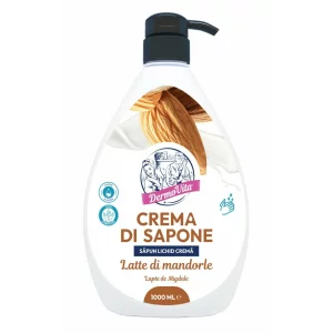 Sapun lichid crema Dermovita Lapte de Migdale, 1000ml