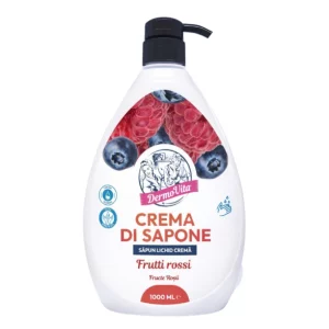 Sapun lichid Dermovita Fructe Rosii, 1000ml