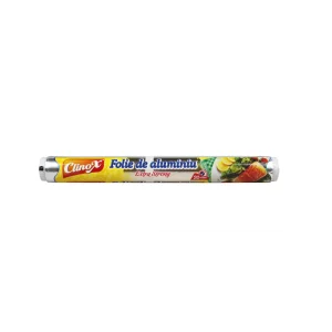 Folie de aluminiu Clinox 20m x 28cm / rola