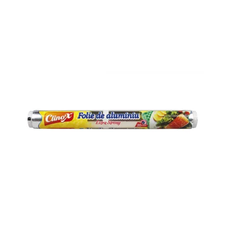 Folie de aluminiu Clinox 20m x 28cm / rola