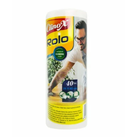 Set 40 Lavete universale pe rola Clinox, 25x40cm
