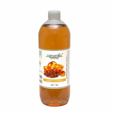 Rezerva odorizant camera Camomilla Torino, Ambra si Lemn de Santal, 1000ml