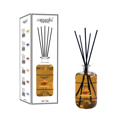 Odorizant camera Camomilla Herbalist, Ambra si Lemn de Santal, 750ml