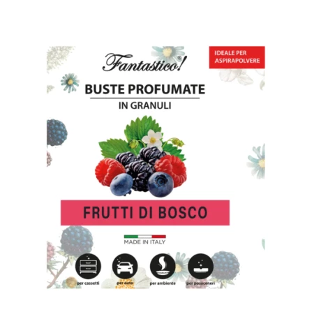 Plic granule odorizant Fantastico, Fructe de padure, 40gr