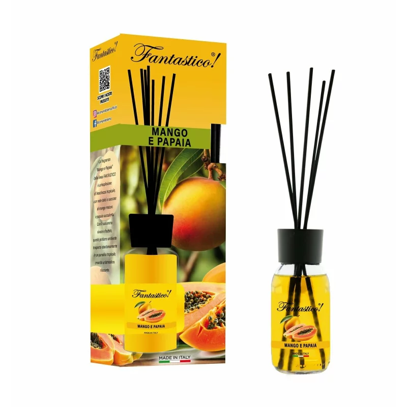Odorizant camera FANTASTICO, mango si papaya, 125 ml