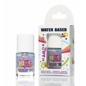 Oja copii pe baza de apa 9 ml, Manoard , BLUE GLITTER, BOX