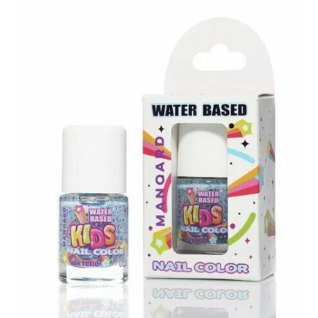 Oja copii pe baza de apa 9 ml, Manoard , BLUE GLITTER, BOX