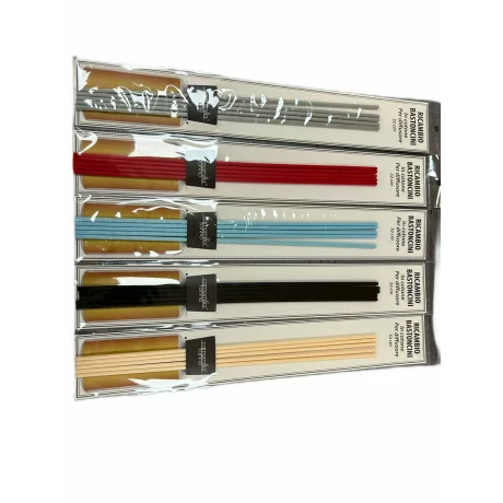 Set 5 betisoare din bumbac pentru odorizant de camera 32cmx3mm diferite culori