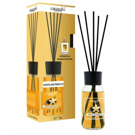 Odorizant de camera Camomilla, Linea Moda, Vaniglia e Tabacco, 125 ml