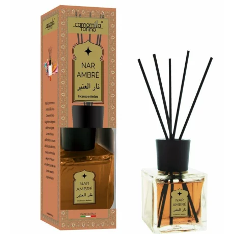 Odorizant camera cub Camomilla, Linea Araba, Nar Ambre', 200 ml