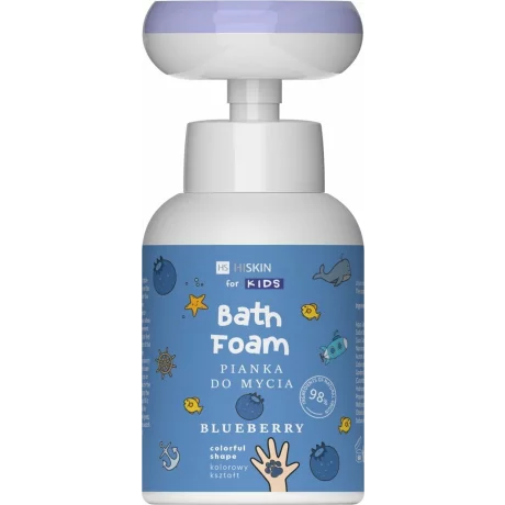 Sapun spuma copii Hiskin, afine, 300ml